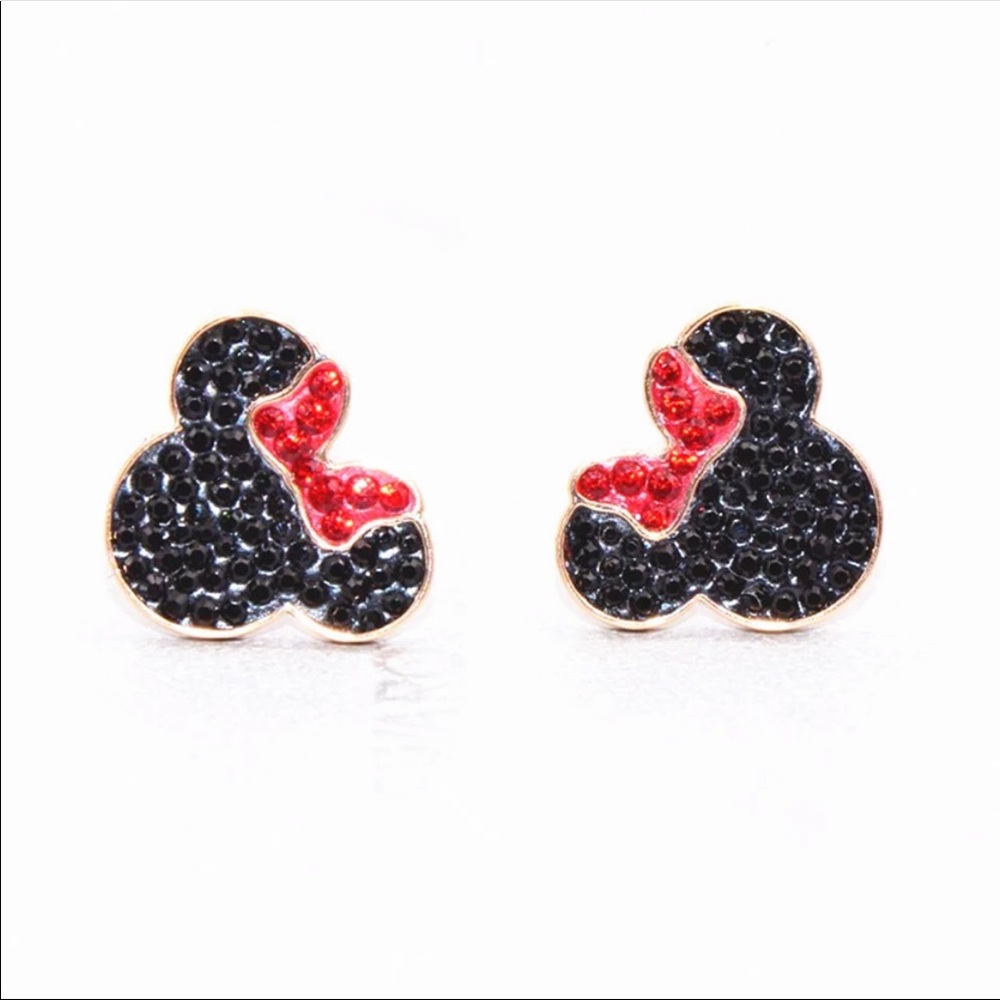 MINNIE MOUSE Stud Earrings Titanium Stainless Steel - Picture 4 of 5